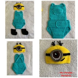 Minion crochet outfit